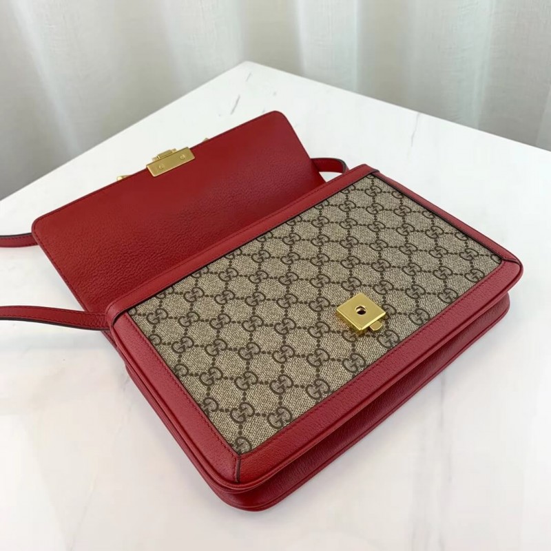 Gucci Queen Margaret GG Supreme Medium Shoulder Bolsa 524356-6