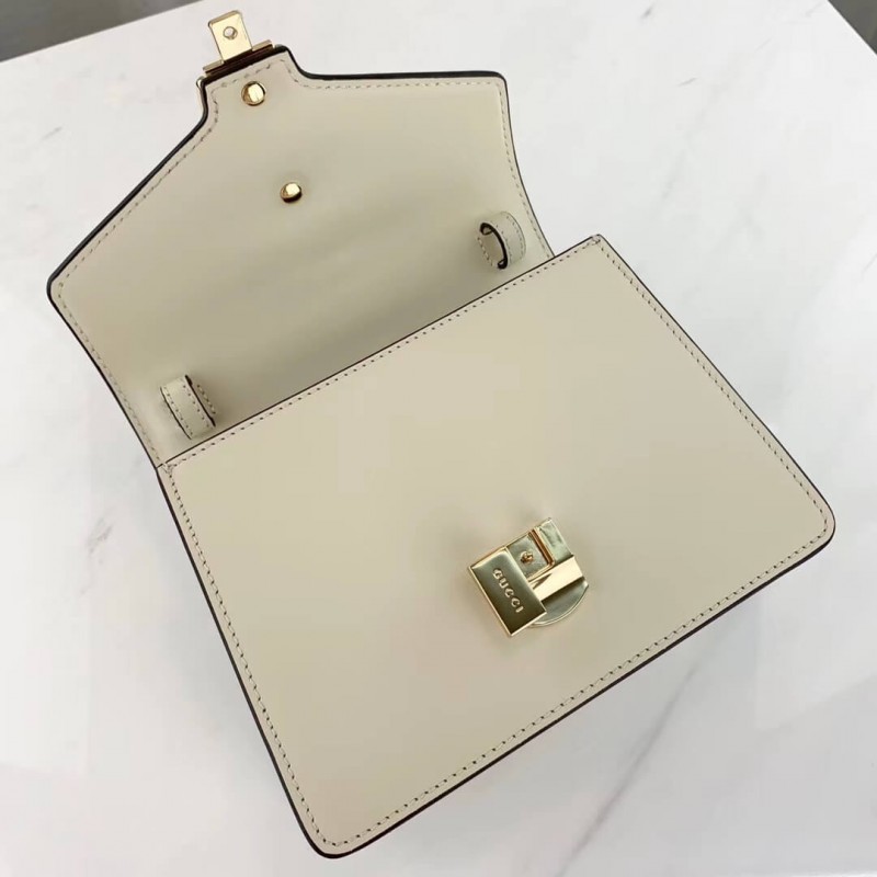 Gucci Sylvie Leather Mini Bolsa 470270-6
