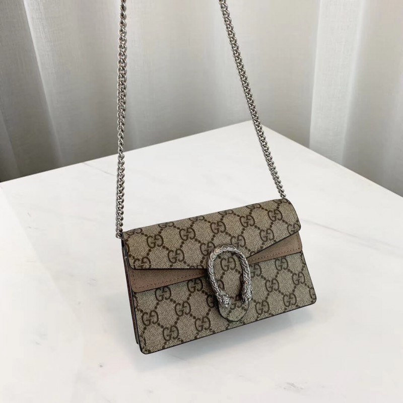 Gucci Dionysus GG Supreme Super Mini Bolsa 476432-1