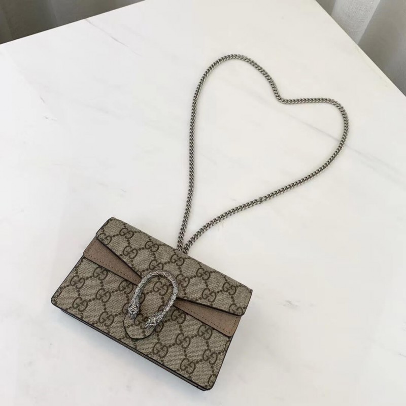 Gucci Dionysus GG Supreme Super Mini Bolsa 476432-8