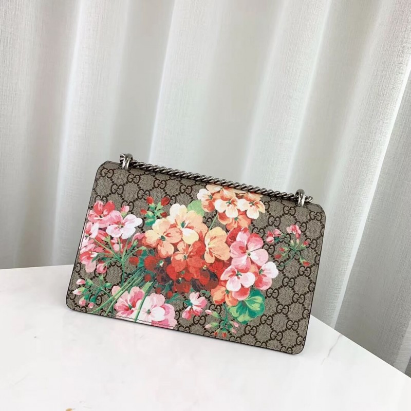 Gucci Dionyso Small GG Blooms Bolsa de hombro 400249-6