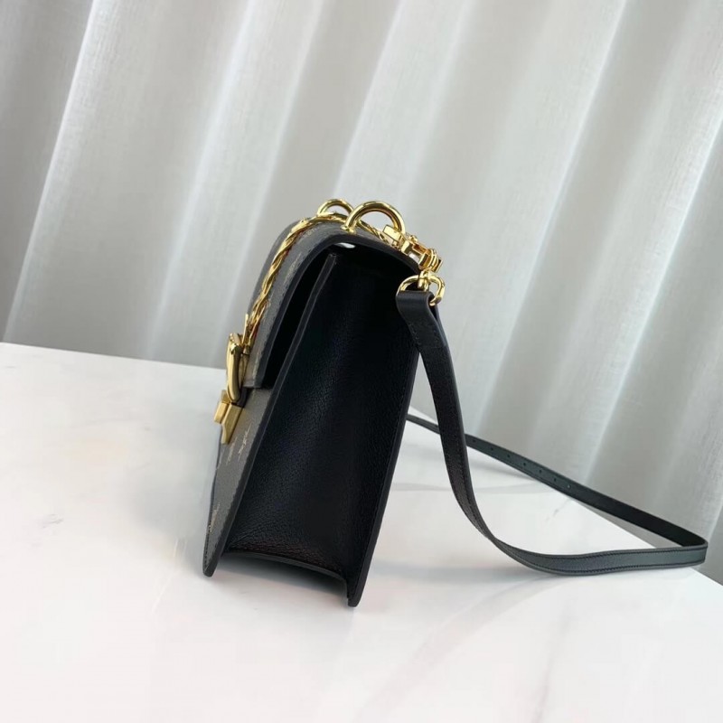 Gucci Sylvie Bee Star Small Shoulder Bolsa 524405-5