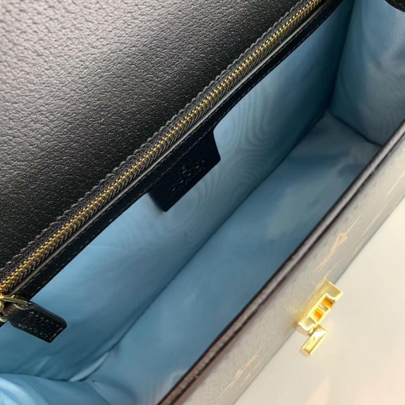 Gucci Sylvie Bee Star Small Shoulder Bolsa 524405-9