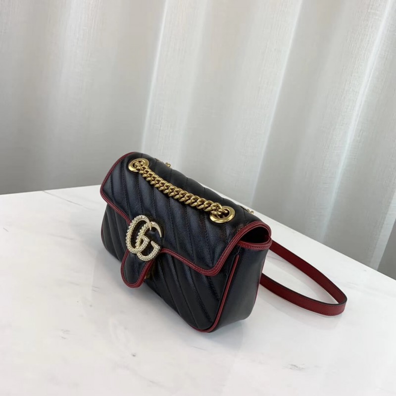 Gucci GG Marmont Bolso de hombro pequeño 446744-2