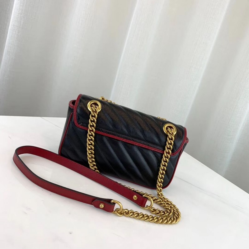 Gucci GG Marmont Bolso de hombro pequeño 446744-3