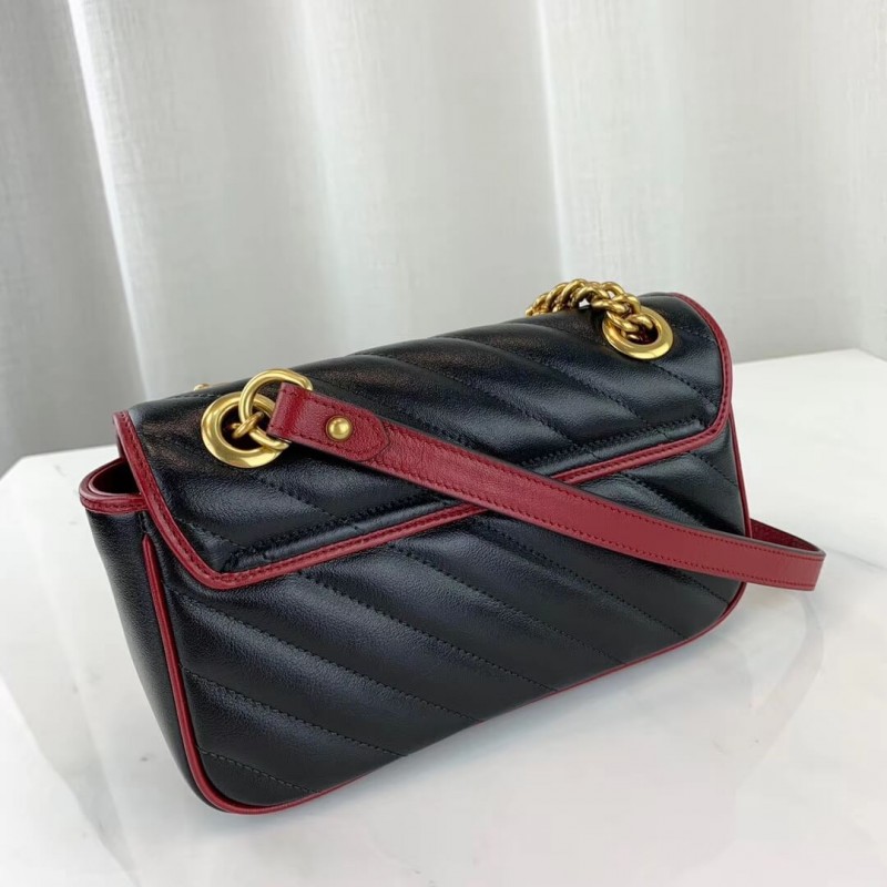 Gucci GG Marmont Bolso de hombro pequeño 446744-5