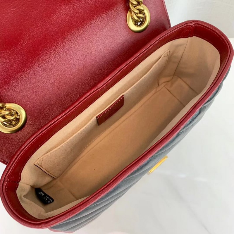 Gucci GG Marmont Bolso de hombro pequeño 446744-8