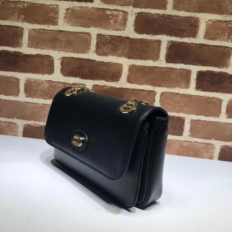 Bolso de hombro pequeño de cuero Gucci 576421-2
