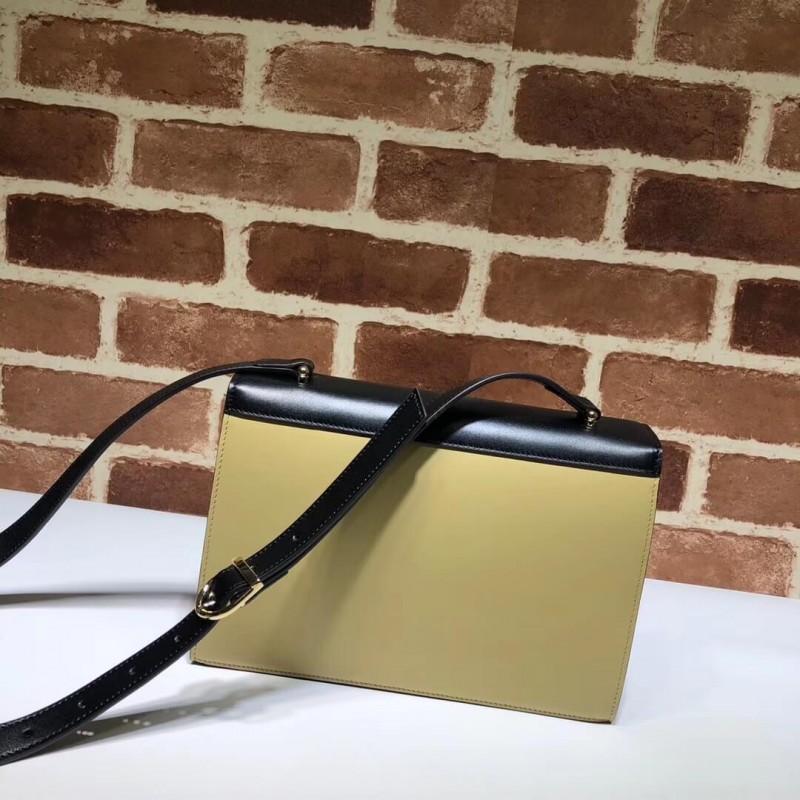 Gucci Zumi Bolso de hombro pequeño de cuero liso 576388-3