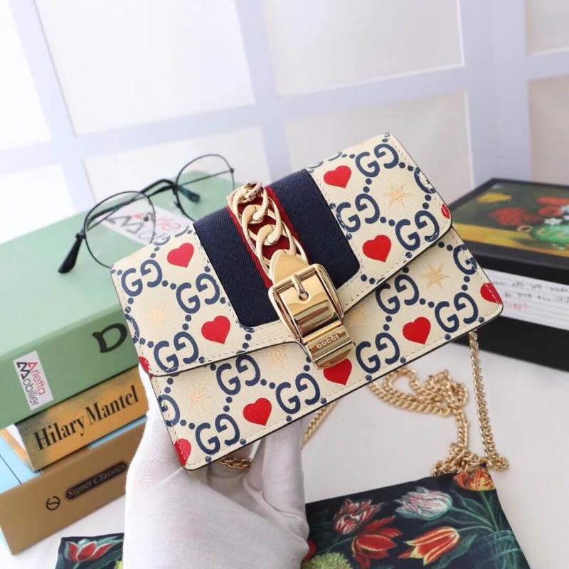 Gucci Sylvie Super Mini Bolsa 494646-2