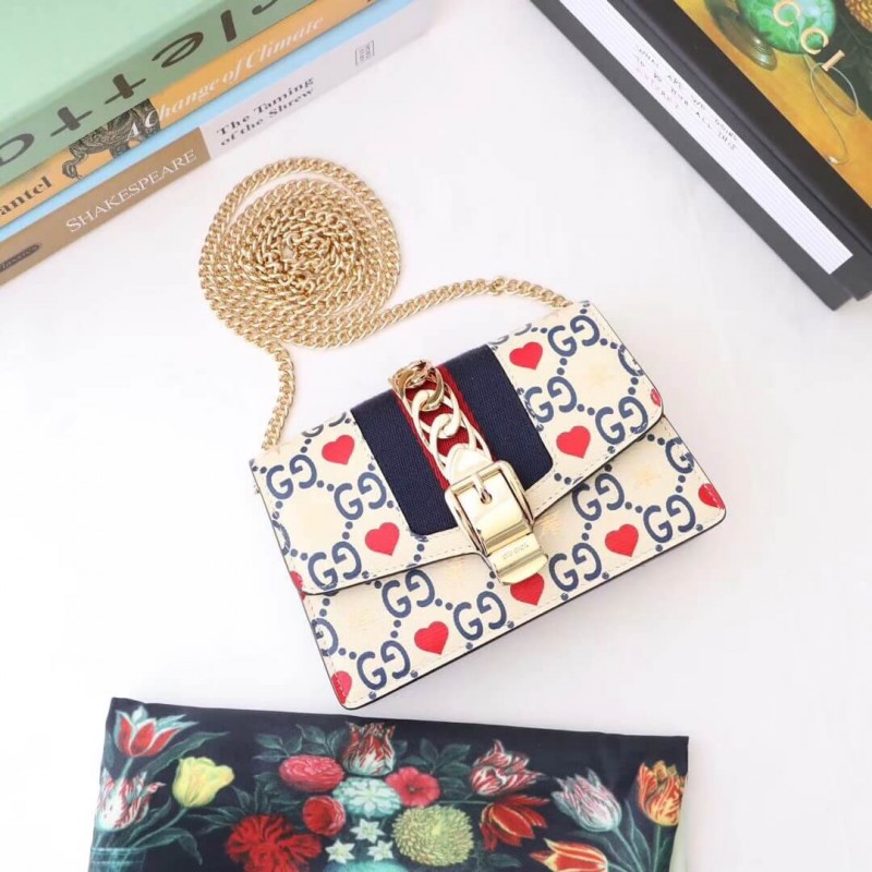 Gucci Sylvie Super Mini Bolsa 494646-9