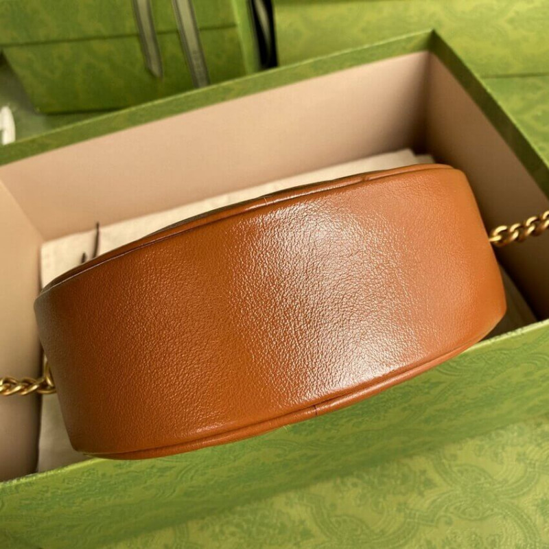 Gucci GG Marmont Mini Bolso de hombro redondo 550154-3