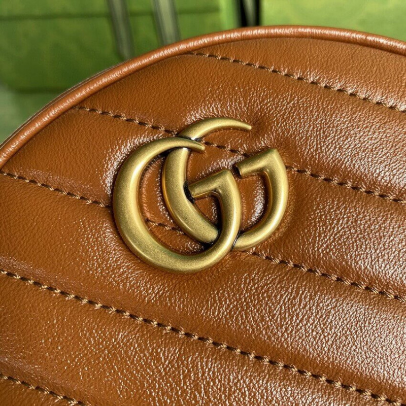 Gucci GG Marmont Mini Bolso de hombro redondo 550154-5