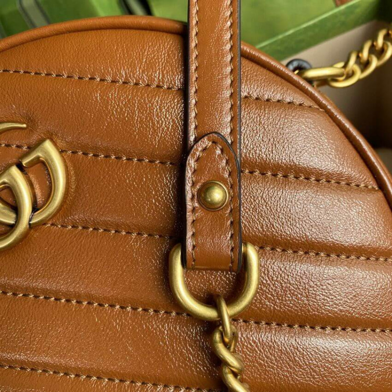 Gucci GG Marmont Mini Bolso de hombro redondo 550154-7