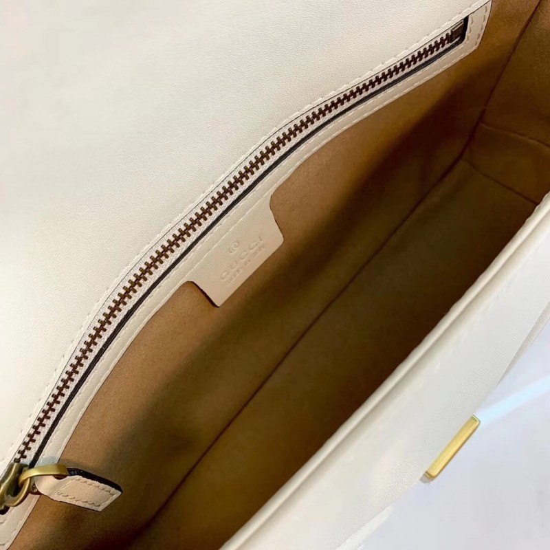 Gucci GG Marmont Matelasse Chevron Leather Bolso de hombro pequeño 443497-9
