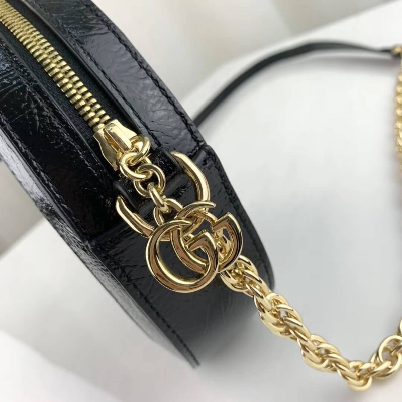 Gucci Suede Ophidia Mini Bolso de hombro redondo 550618-5
