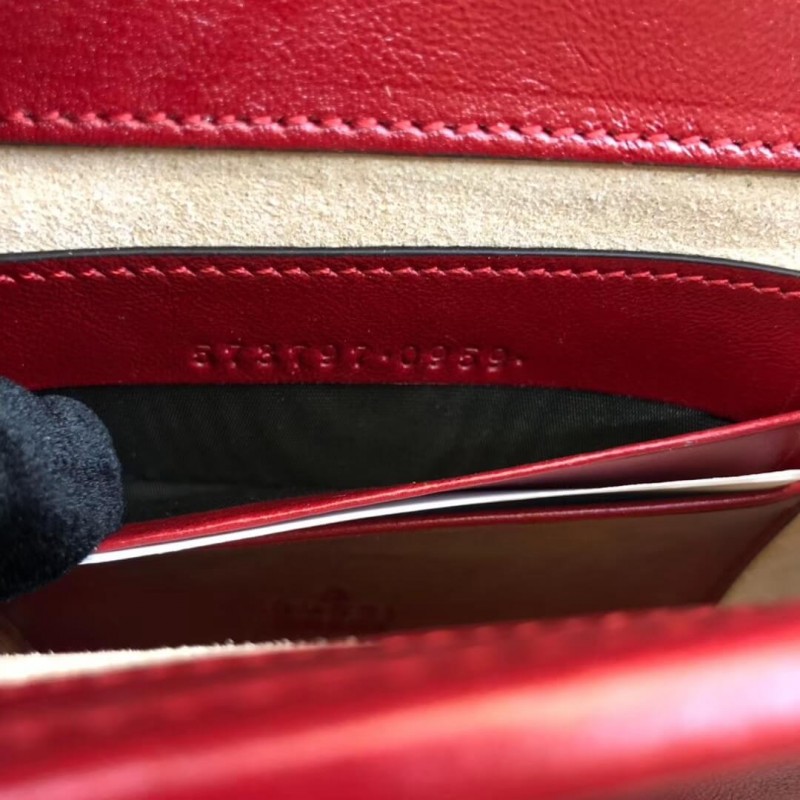 Gucci liso de cuero rajah mini bolsa 573797-8