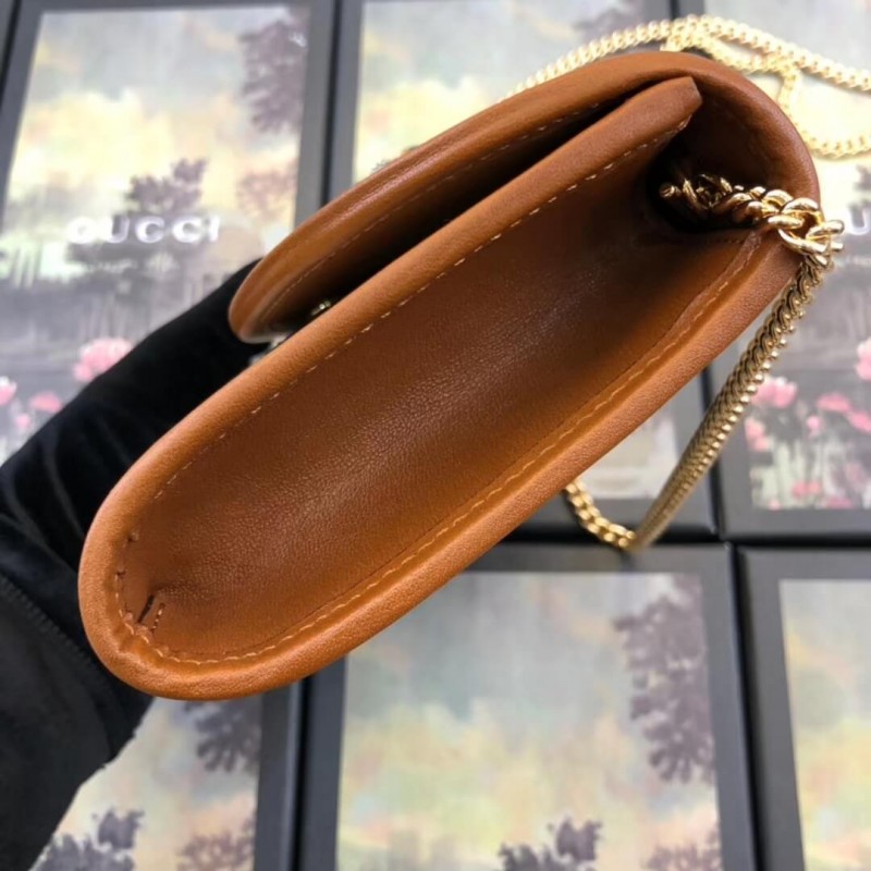 Gucci Vintage Canvas Rajah Mini Bolsa 573797 Beige-3