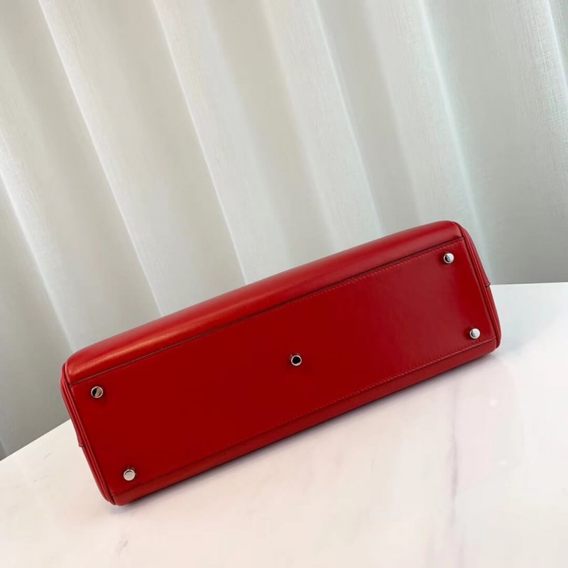 Gucci Zumi Bolsa de mango de cuero liso de cuero liso 564714-4