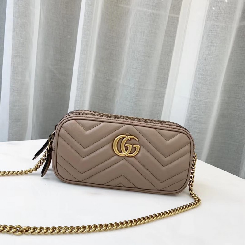 Gucci GG Marmont Mini Chain Bolsa 546581-1