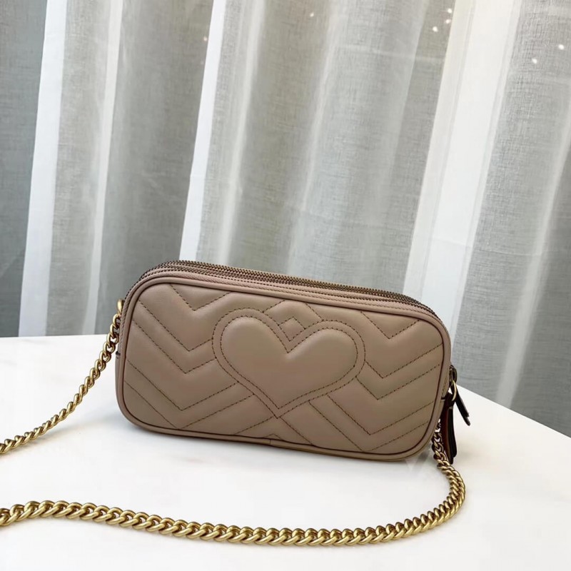 Gucci GG Marmont Mini Chain Bolsa 546581-2