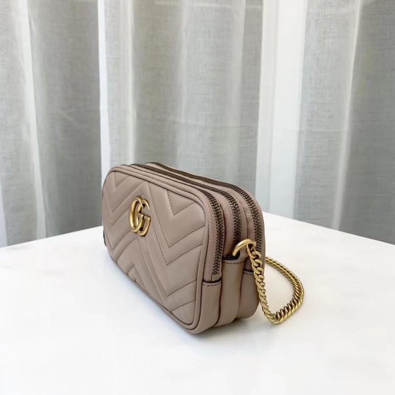 Gucci GG Marmont Mini Chain Bolsa 546581-5