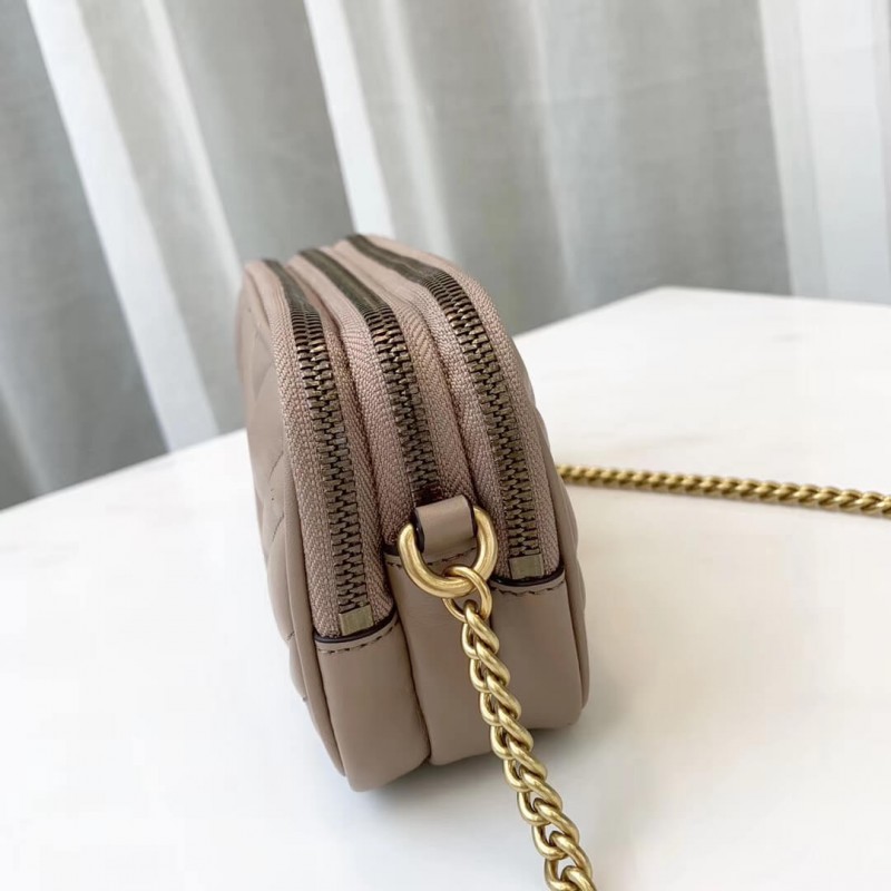 Gucci GG Marmont Mini Chain Bolsa 546581-8
