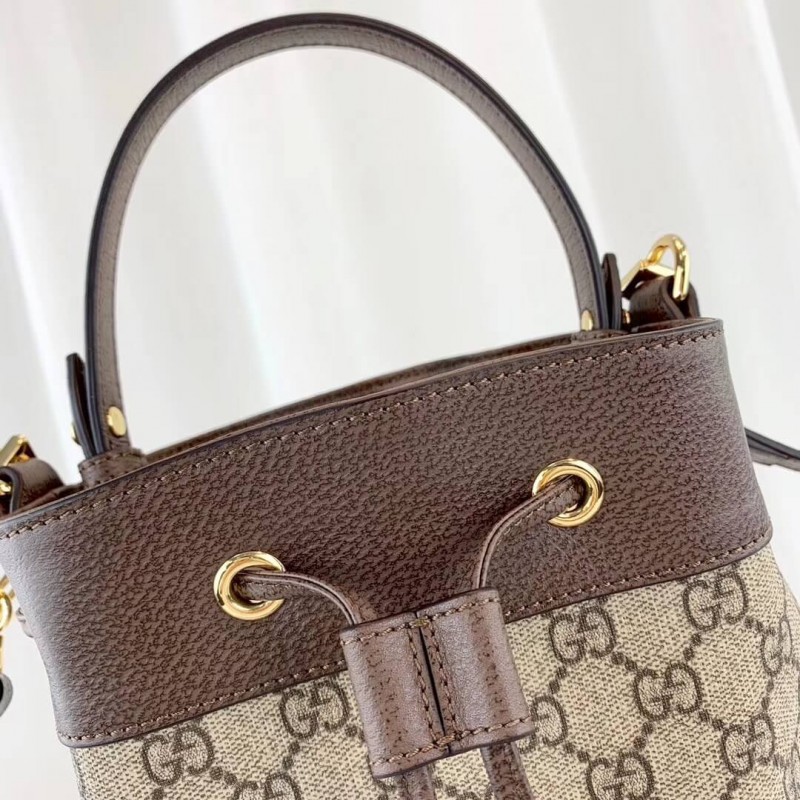 Gucci Ophidia Pequeña bolsa de cubo GG 550621-6