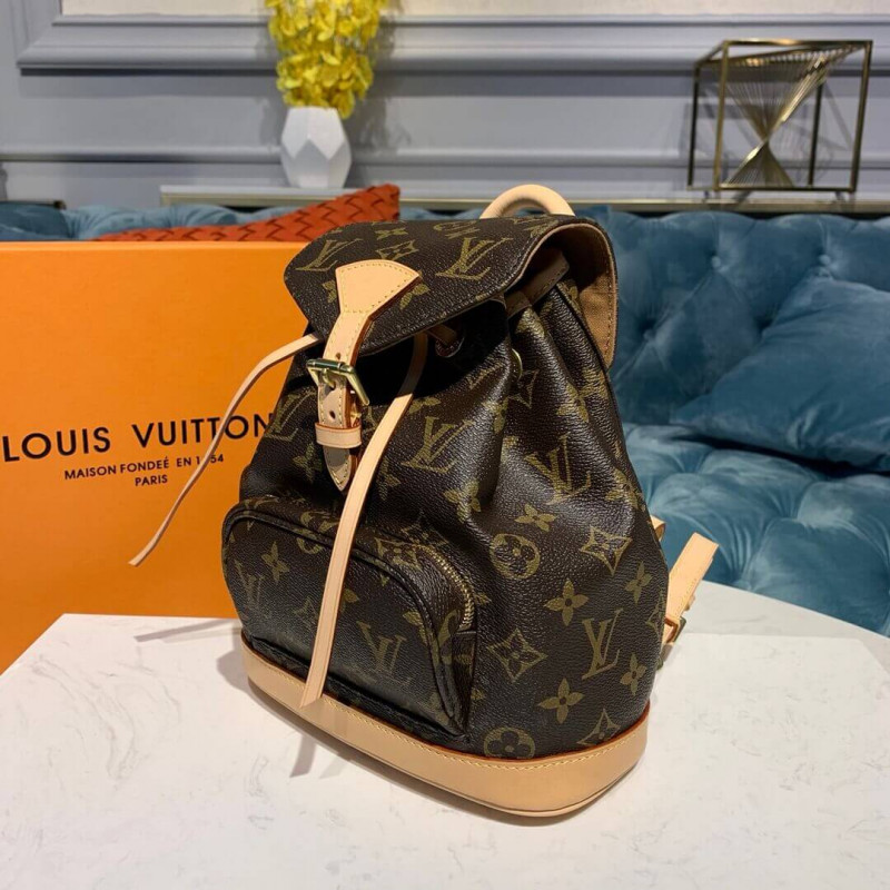 Louis Vuitton Monogram Canvas Mini Montsouris Mochila M51137-1