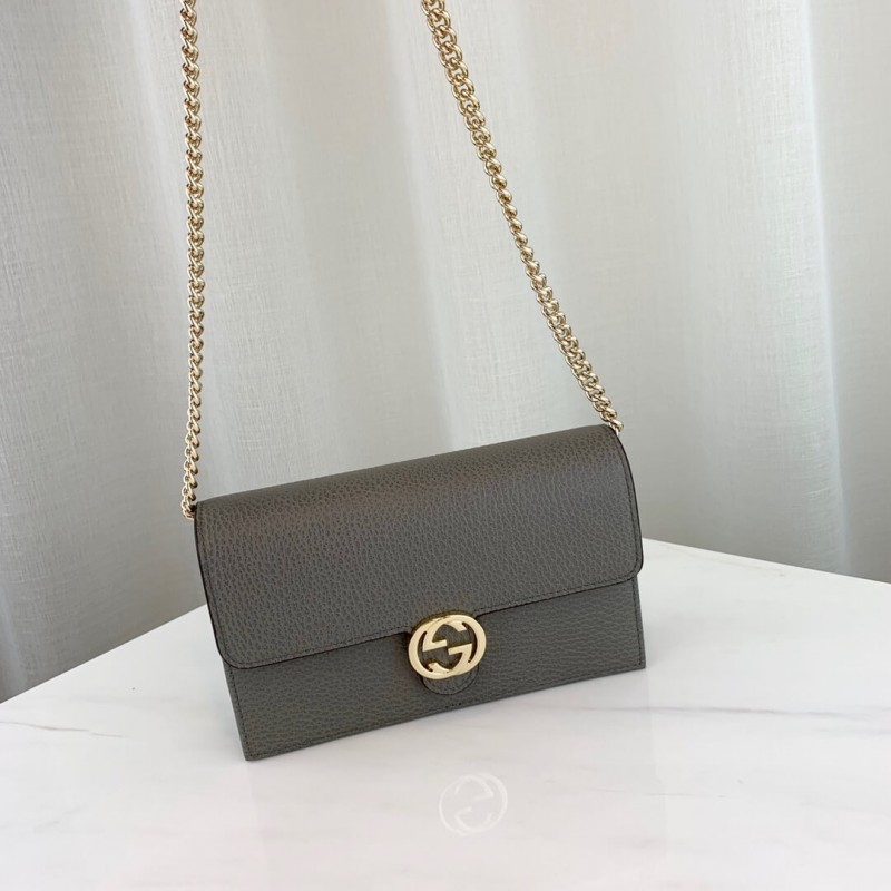 Bolsa Crossbody de cuero de cuero Gucci 510314-4