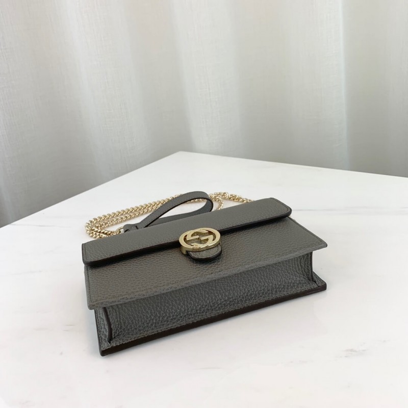 Bolsa Crossbody de cuero de cuero Gucci 510314-6