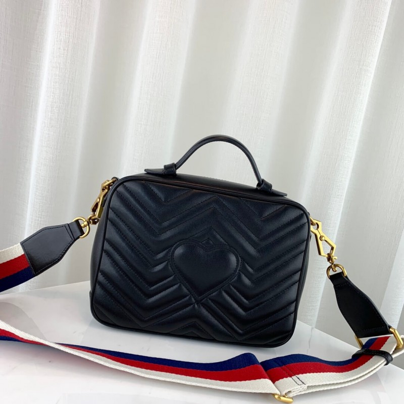 Gucci GG Marmont Matelasse Top Many Bolsa 498100-2