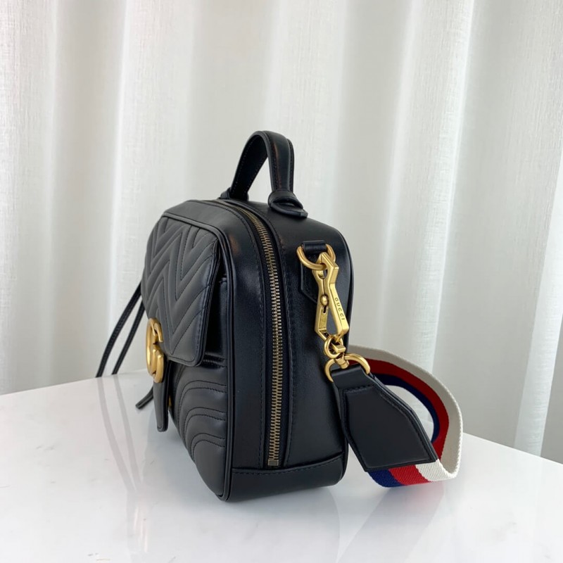 Gucci GG Marmont Matelasse Top Many Bolsa 498100-3