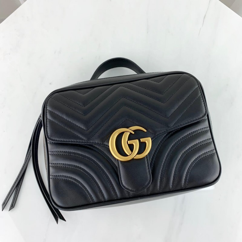 Gucci GG Marmont Matelasse Top Many Bolsa 498100-6