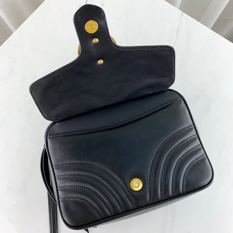 Gucci GG Marmont Matelasse Top Many Bolsa 498100-7