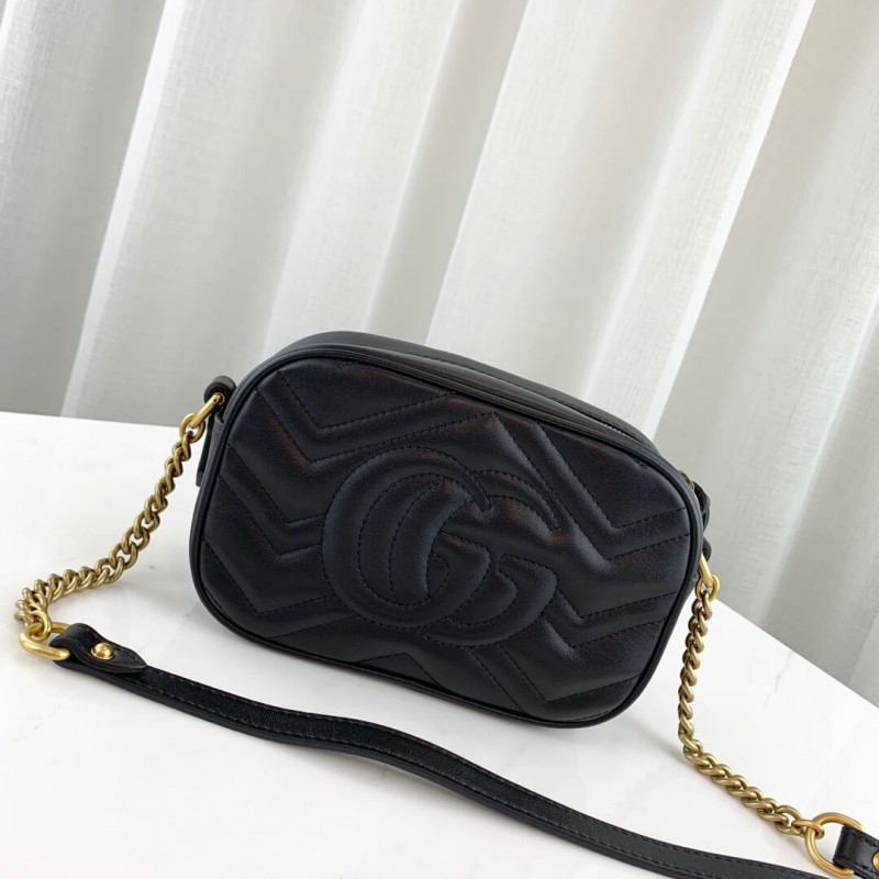 Gucci GG Marmont Matelasse Mini Bolsa 448065-3