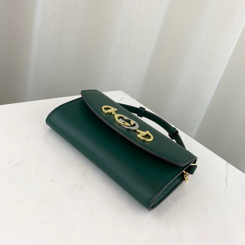 Gucci Zumi Bolsa de cuero liso 564718-5