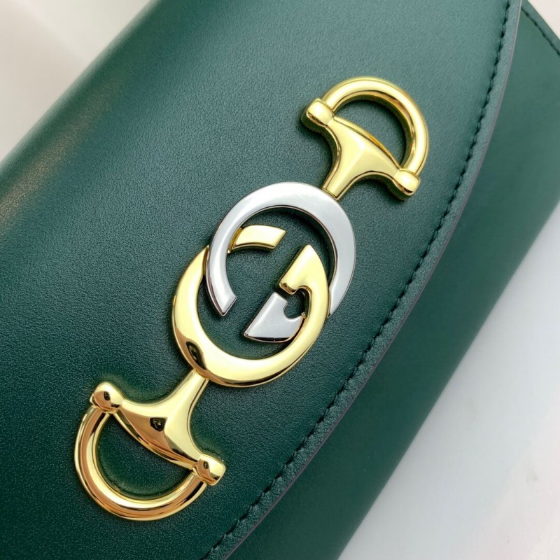 Gucci Zumi Bolsa de cuero liso 564718-7