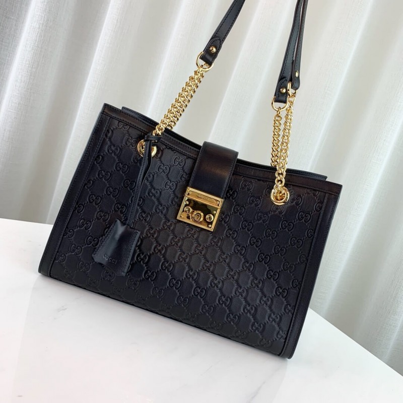 Gucci Cadlock Gucci Signature Medium Shoulder Bolsa 479197-1