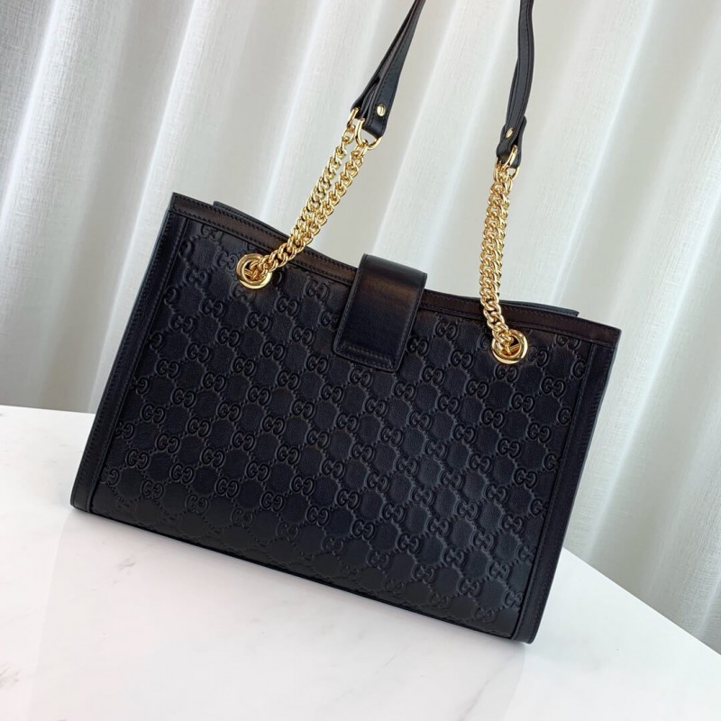 Gucci Cadlock Gucci Signature Medium Shoulder Bolsa 479197-2