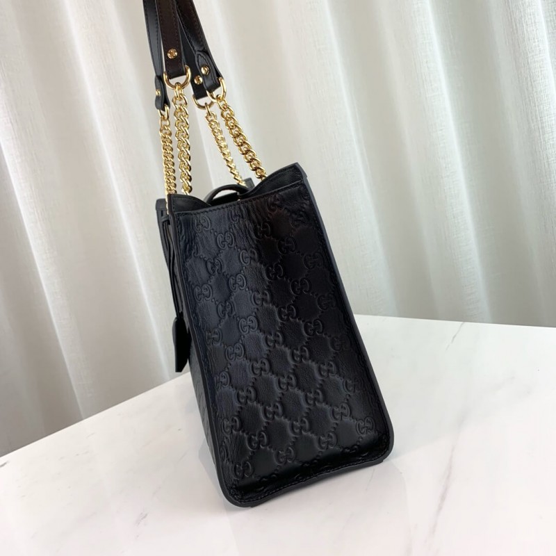 Gucci Cadlock Gucci Signature Medium Shoulder Bolsa 479197-3