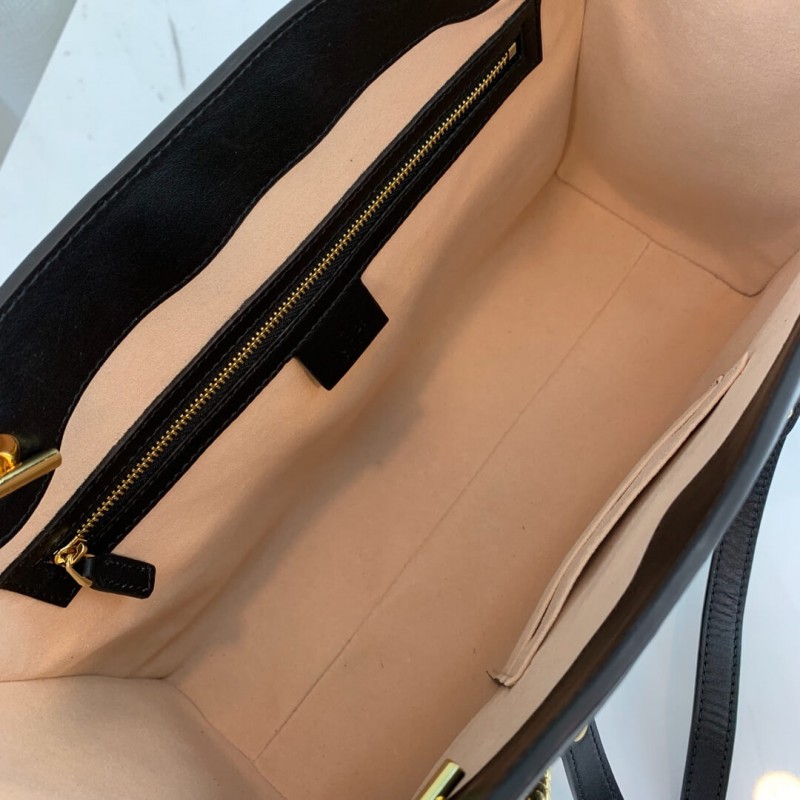 Gucci Cadlock Gucci Signature Medium Shoulder Bolsa 479197-5