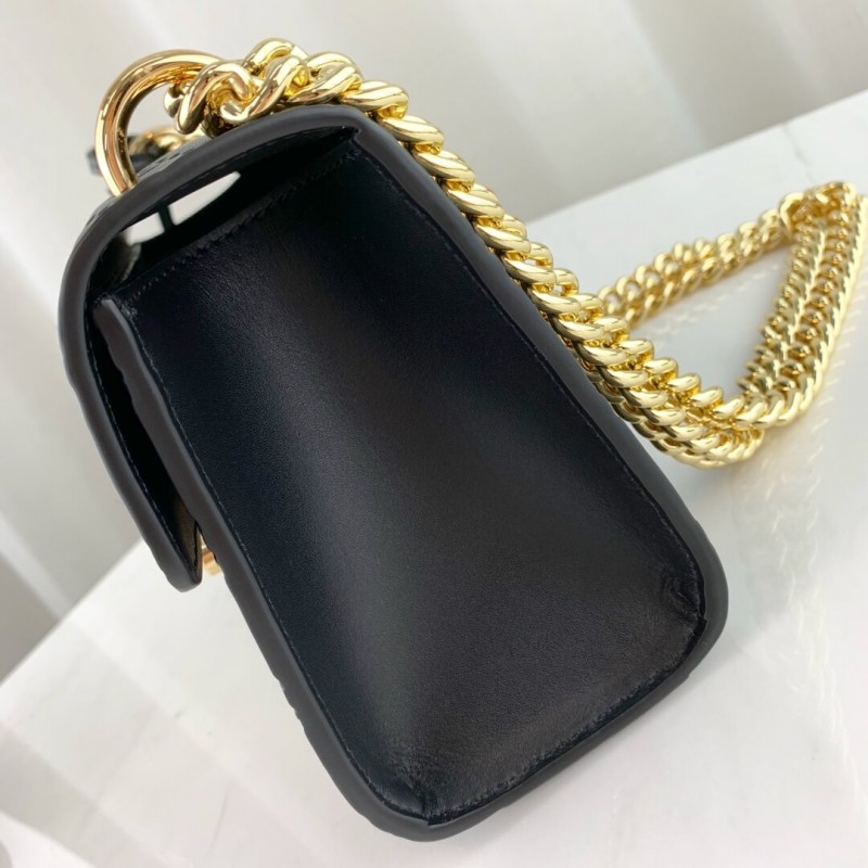 Gucci candado pequeño Gucci Signature Shoulder Bolse 409487-8