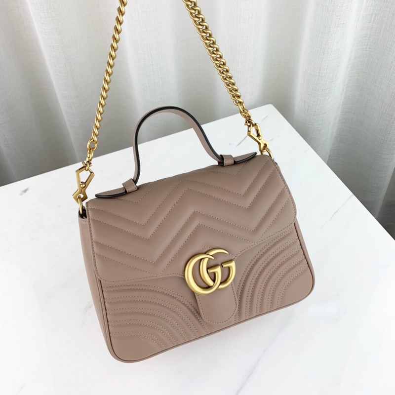 Gucci GG Marmont Matelasse Top Many Bolsa 498110-2