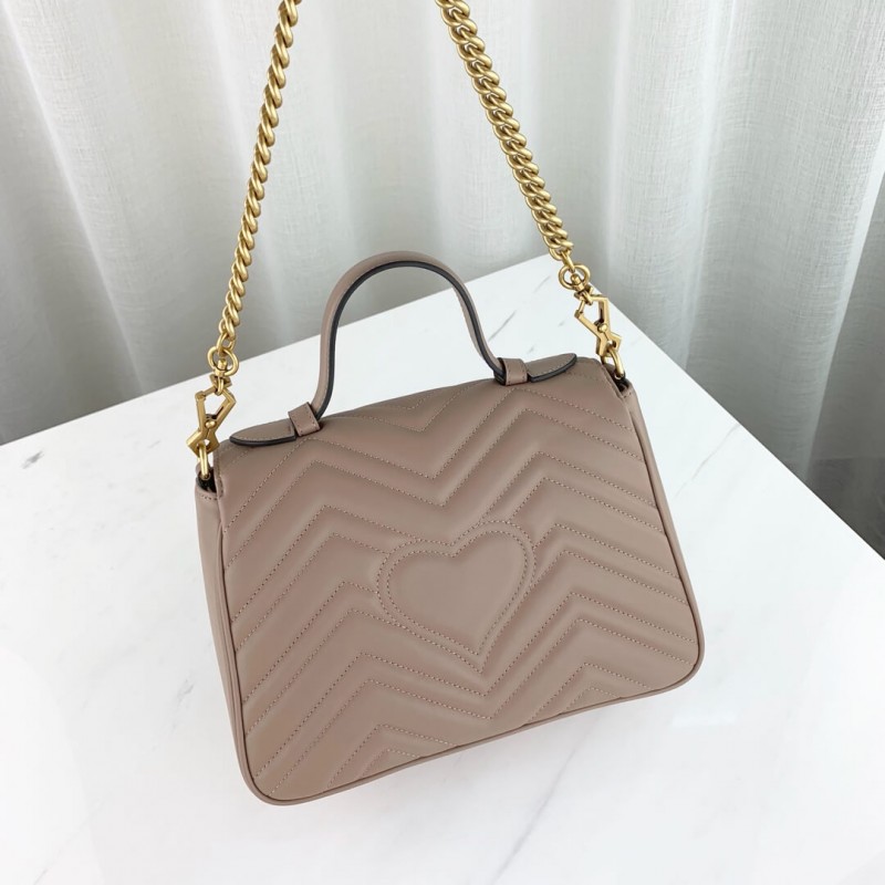 Gucci GG Marmont Matelasse Top Many Bolsa 498110-3
