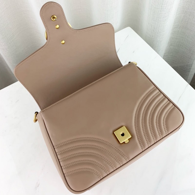 Gucci GG Marmont Matelasse Top Many Bolsa 498110-8