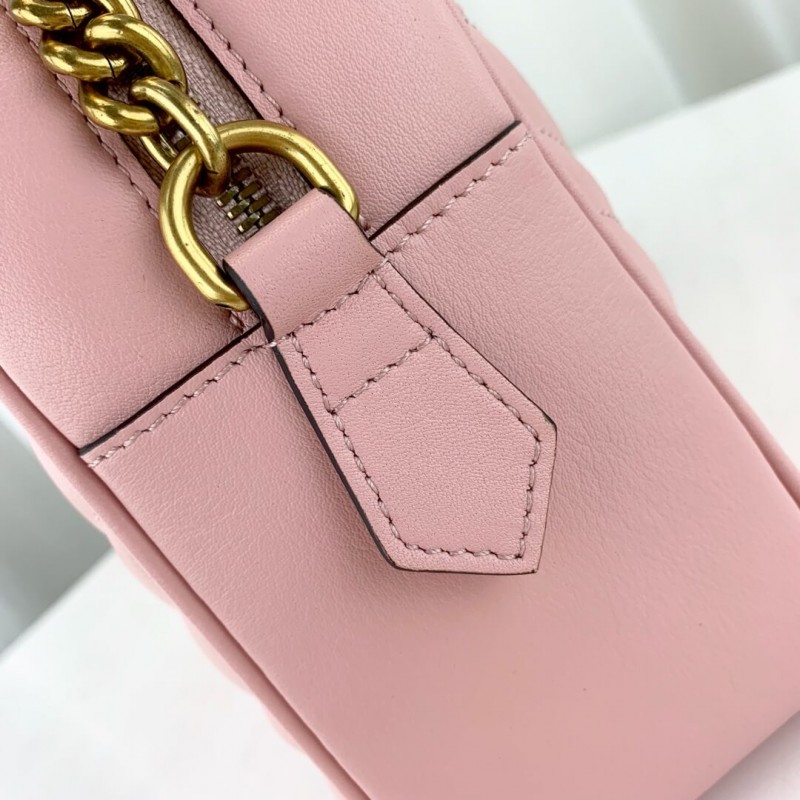 Gucci GG Marmont Medium Matelasse Shoulder Bolsa 443499-7