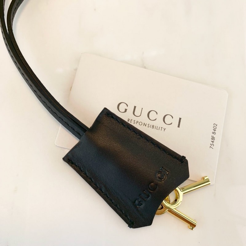 Gucci candado pequeño GG Bees Shoulder Bolsa 498156-6