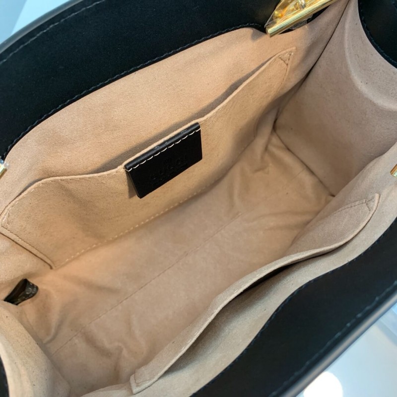 Gucci candado pequeño GG Bees Shoulder Bolsa 498156-8