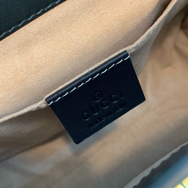 Gucci candado pequeño GG Bees Shoulder Bolsa 498156-9